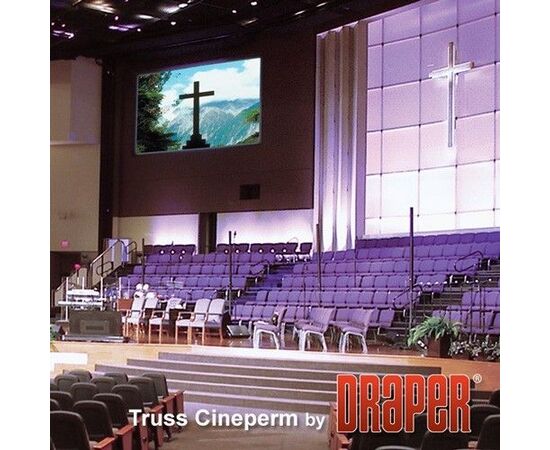 Экран для проектора Draper Cineperm 198/78', Диагональ: 78''